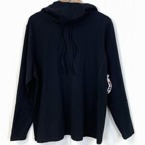 Fila Plus‎ Size 1X Practice Pullover Hooded Top Jersey Knit Activewear Workout